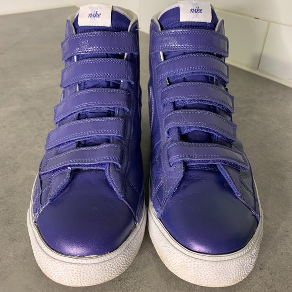 ✔︎ Nike Blazer AC High Wicked Purple Velcro - Picture 4 of 8
